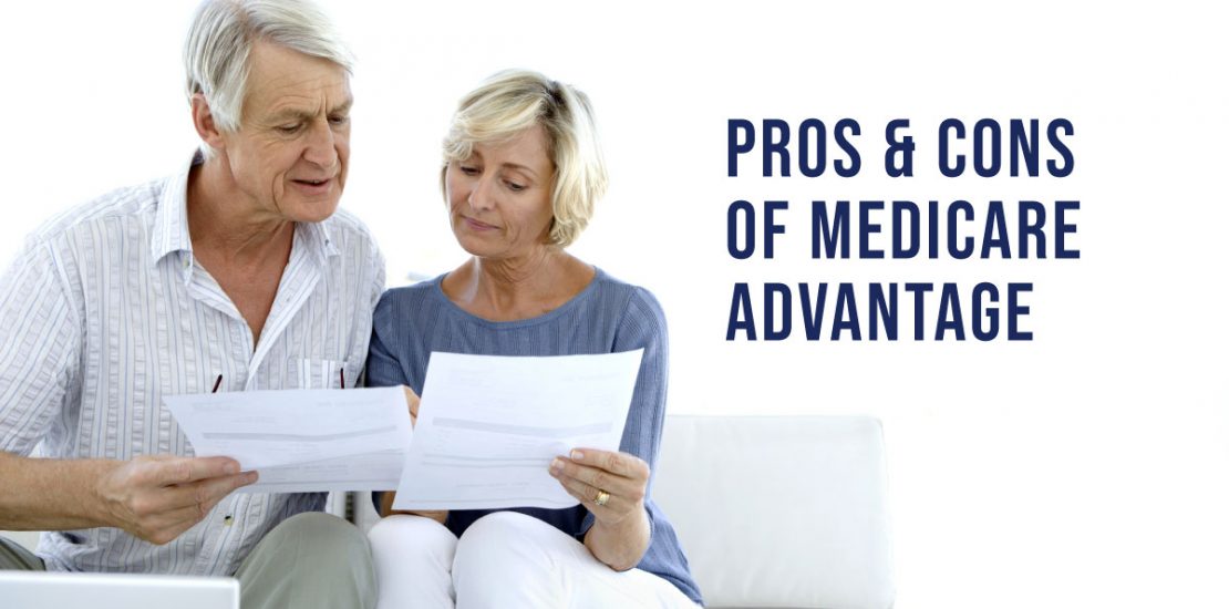 Pros & Cons of Medicare Advantage Graphic