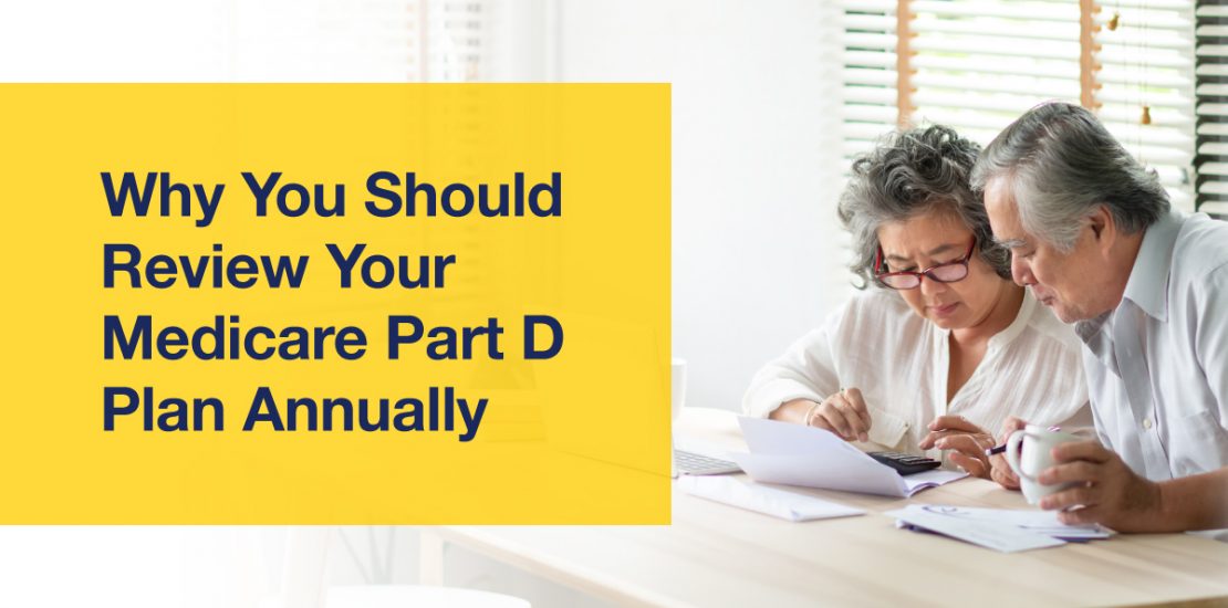 Review Your Medicare Part D Plan Graphic