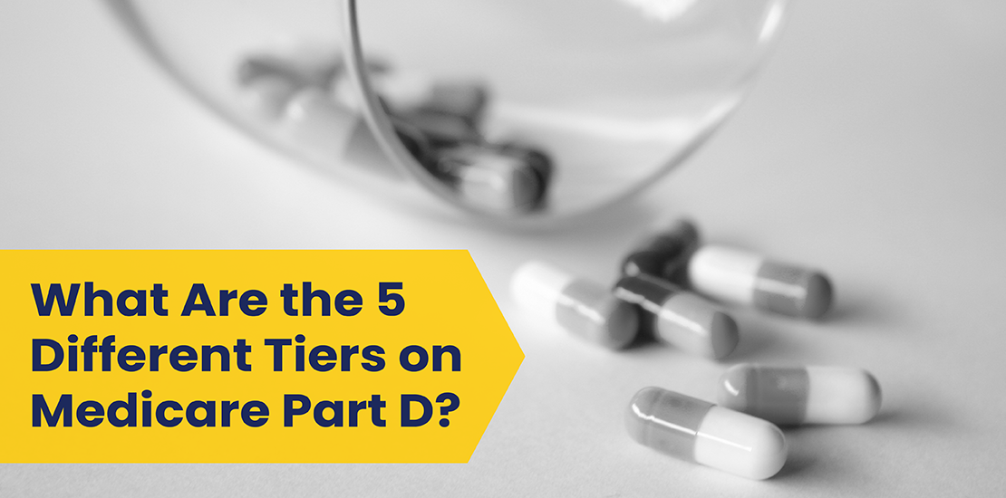 What Are the 5 Different Tiers on Medicare Part D? Graphic